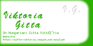 viktoria gitta business card